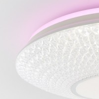 Brilliant Lucian Πλαφονιέρα LED 32W Σε Λευκό Χρώμα G97048/05