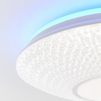 Brilliant Lucian Πλαφονιέρα LED 32W Σε Λευκό Χρώμα G97048/05