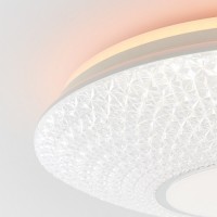 Brilliant Lucian Πλαφονιέρα LED 32W Σε Λευκό Χρώμα G97048/05