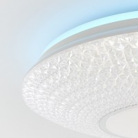 Brilliant Lucian Πλαφονιέρα LED 32W Σε Λευκό Χρώμα G97048/05