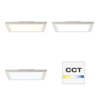 Brilliant Lanette Φωτιστικό Οροφής LED 25W CCT+DIM Σε Λευκό Χρώμα